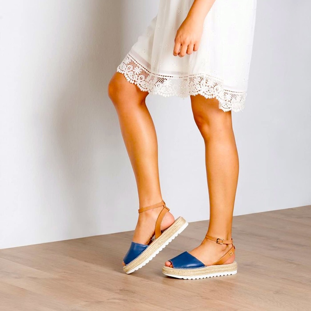 Viscata Blue Espadrilles